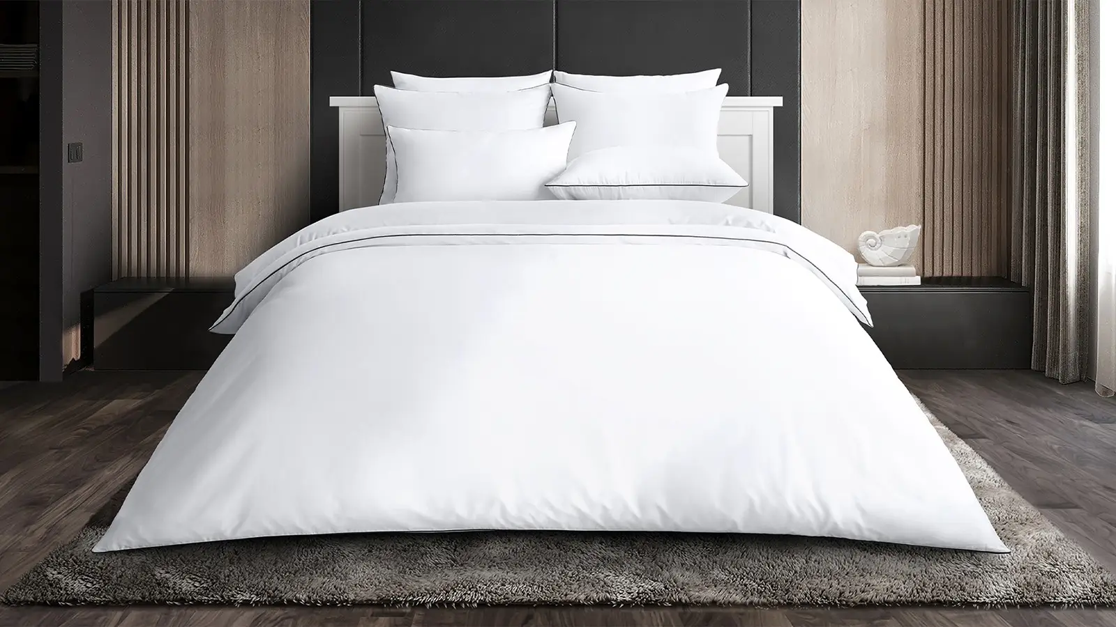 Комплект постельного белья Soft Silver, цвет: Альпийский снег