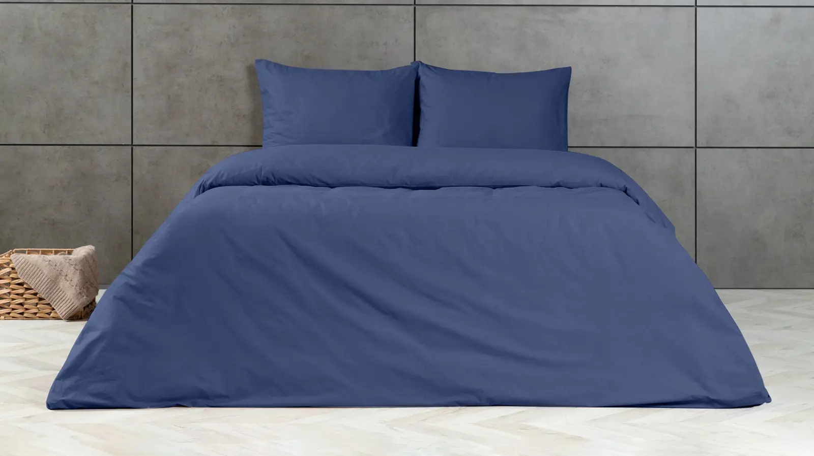Постельное белье Askona Home Scandi синий